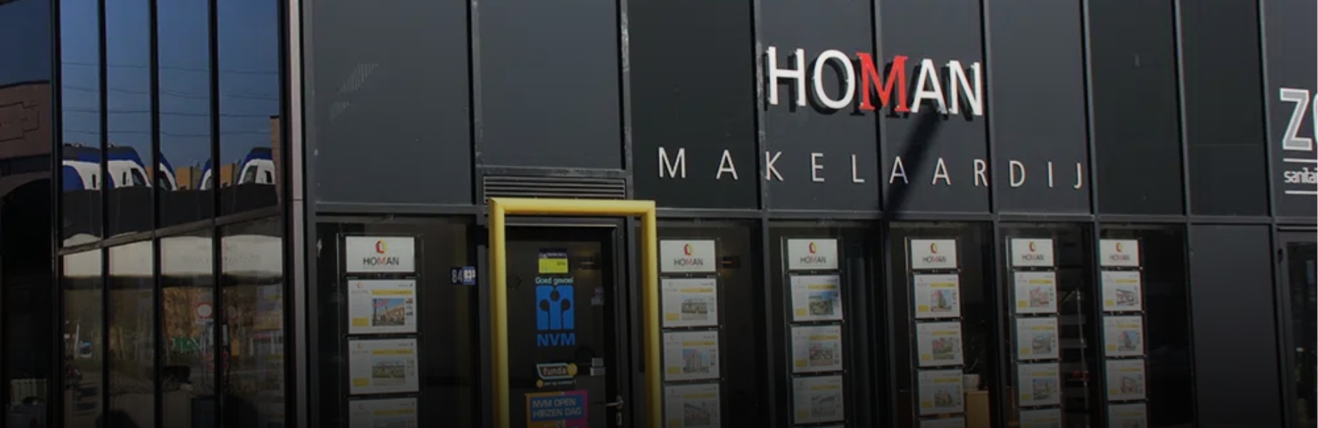 Homan Makelaardij uit Nijmegen - Vooraanzicht van het pand